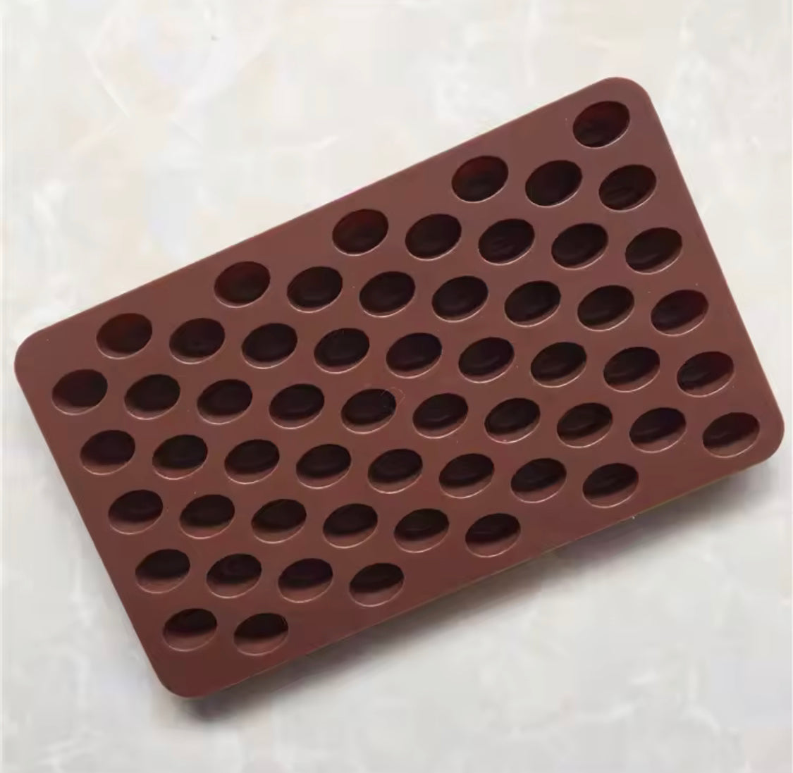 Coffee Beans Shaped Silicone Chocolate Mold, Mini Chocolate Coffee Bean Silicone Mold, Cookies Decorating Tools Coffee Beans Shaped Silicone Chocolate Mold, Mini Chocolate Coffee Bean Silicone Mold, Cookies Decorating Tools